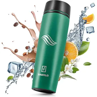 TAVIALO Thermobecher 0,46 l Smaragdgrün