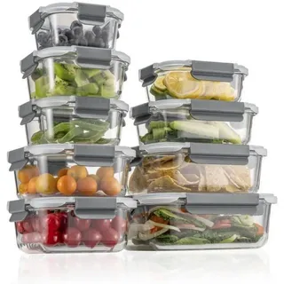 luxuskollektion Frischhaltedosen Set 18-teilig