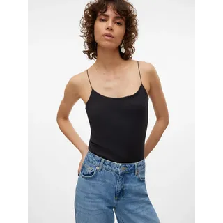 Vero Moda Spaghettitop VMMILLION SHORT SINGLET TOP JRS NOOS Materialmix schwarz XL (42/44)