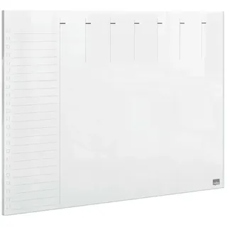 Nobo A4 Mini Acryl Whiteboard Planer - Clear - One Size