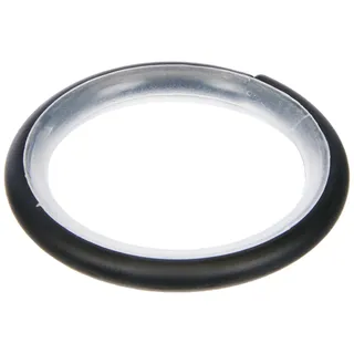 GARDINIA Gardinenringe Kreta mit Gleiteinlage Schwarz