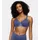 Minimizer-BH Damen Gr 70 Cup C blau vintage denim Jersey Obermaterial 72 Polyamid 28 Elasthan BHs Minimizer-BH verkleinert die Brust optisch um eine Cup-Größe