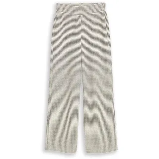 Tom Tailor Gestreifte Stoffhose mit Struktur Schwarz/Weiß XL