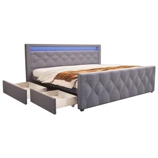 Home Deluxe VELARA 140 x 200 cm Dunkelgrau