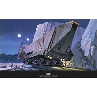 Komar Star Wars Classic RMQ Sandcrawler - Größe: 70 x 50 cm, Wandbild, Poster, Kunstdruck (ohne Rahmen)