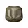 burned metal, metallic finish S