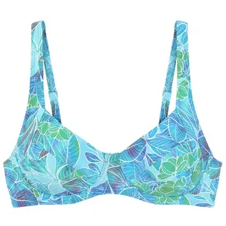 SUNSEEKER Bikini-Top Damen Blau/Türkis 46 Cup F