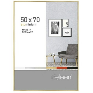 Nielsen Alurahmen Pixel  (50 x 70 cm, Gold)
