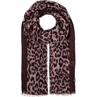 FRAAS Tuch Scarf with Animal-Print Tearose