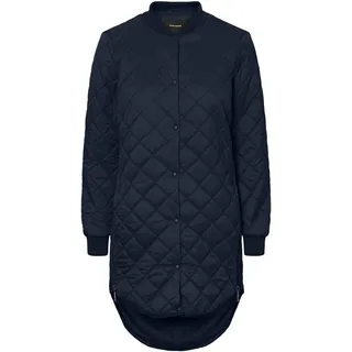 Vero Moda Damen VMHAYLE 3/4 Jacket NOOS Steppjacke, Navy Blazer, S - S