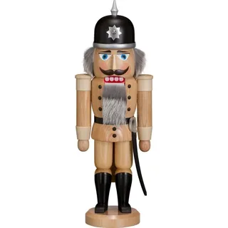 Seiffener Volkskunst eG Nussknacker Soldat 37 cm beige