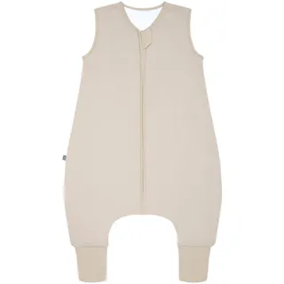 EMMA & NOAH Baby Schlafsack mit Füßen Essential Beige 90