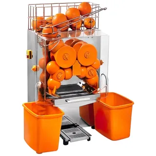 Gasfrit – Automatische elektrische Orangensaftpresse aus Edelstahl, 20 Orangen pro Minute