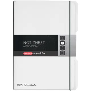 Herlitz Notizheft transparent A4 kariert/liniert