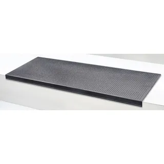 Jet-Line Stufenmatte 25 x 75 cm Schwarz