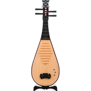 Cabilock Chinesisches Lautenmodell aus Kunststoff Vintage Instrumentendekoration Filigrane Fotorequisite für Antike Stilfotos Leichtes Instrumentenmodell