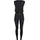 Damen Functional Comfort Jumpsuit JS102LSC in schwarz Gr XL