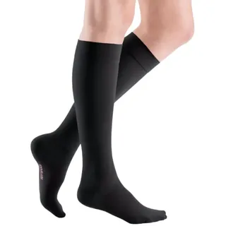 medi mediven elegance - Knielange Kompressionsstrümpfe Damen – Elegante Stützstrümpfe Damen mit geschlossener Spitze – Kompressionsstrümpfe Klasse 2 ohne Haftband - 7 - Normal