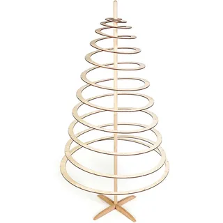 Holyart Weihnachtsbäume: Spiralbaum aus Holz, Modell SPIRA Large, 140 cm