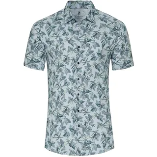 DeSoto Herren Jerseyhemd - Kurzarm - Kent-Kragen - Bügelfrei - XXL