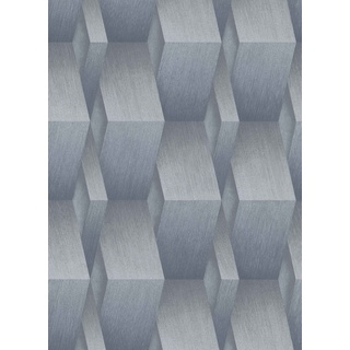 Guido Maria Kretschmer Vliestapete 10046-08 Fashion For Walls grafisch blau 10,05 x 0,53 m
