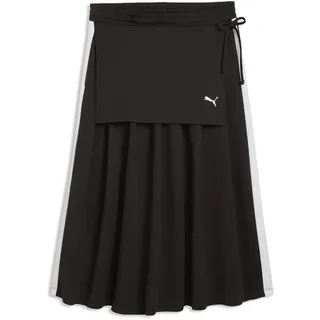 PUMA Damen T7 Midi Faltenrock - S