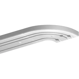 BestLivings Gardinenschiene 3-läufig Ø 1,8 mm 90 cm Weiß