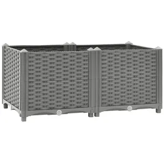 vidaXL Hochbeet 80x40x38 cm Polypropylen