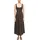 A-Linien-Kleid Braun 34