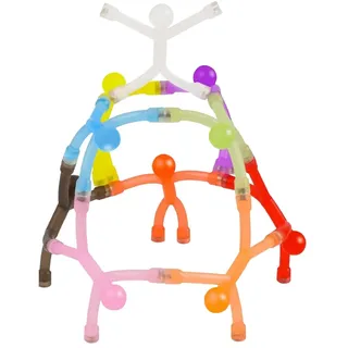 Mini Magnetische Figuren Spielzeug für Kinder, kleine Bunte Magnete für den Kühlschrank, 10 Pcs Magnet Spielzeug für 3-12 Jahre alt