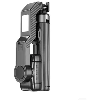 AI Smartphone Gimbal Handheld, Stabilizer mit Fülllicht für Vlogging, Q31 Single-Axis Anti-Shake Stativ Selfie