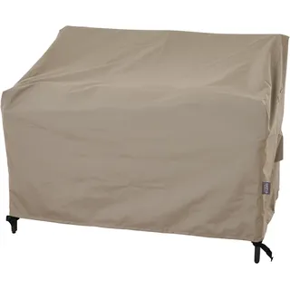 Siena Garden Schutzhülle für Gartenbank Plus 130 cm x 75 cm x 65/85 cm Beige