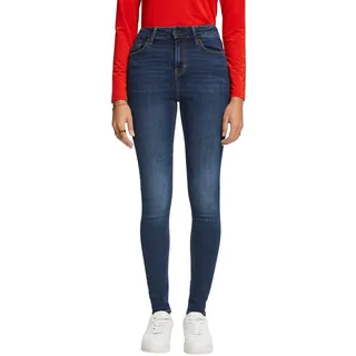 ESPRIT Damen Jeans 992ee1b375, 901/Blue Dark Wash, 25W / 32L - 25W / 32L