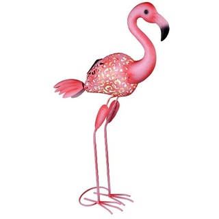 Globo LED-Solar-Dekoleuchte Flamingo  (Pink, L x B x H: 340 x 160 x 740 mm)