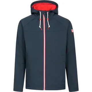 DERBE Softshell Jacke Isleby M blau/rot L