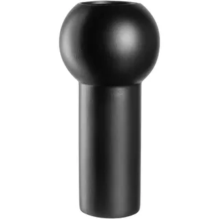 LEONARDO Dekovase Keramikvase BOLLA (Set, 4 St) schwarz 14,5 cm x 31 cm x 14,5 cm