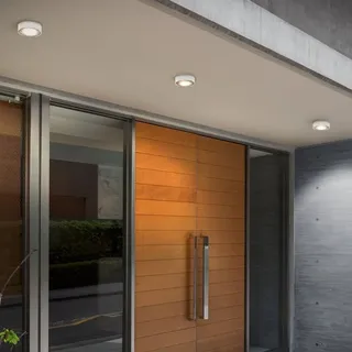 Helestra LED Deckenleuchte Aluminium 4,0 cm IP65 320 lm weiß