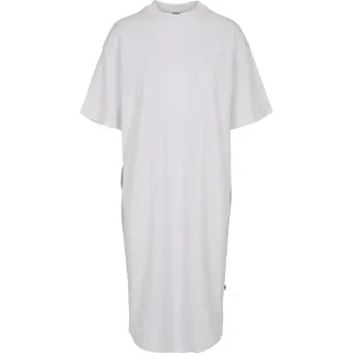 URBAN CLASSICS Organic Oversized Kurzarm Midi-kleid White M