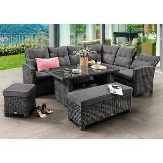 Destiny Gartenlounge-Set 20-tlg. Grau