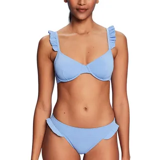 ESPRIT Bikini-Oberteil in Hellblau - 36B-Cup