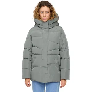 Mazine Waves Quilt Puffer Jacket Grau/Grün 2