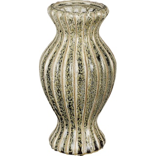 Mica Vase Pippa grün aus Keramik 25 cm