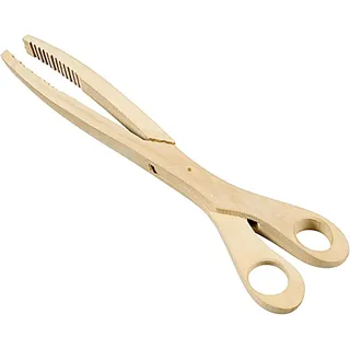 EK Germany Grillzange Holz-Grillschere 29cm