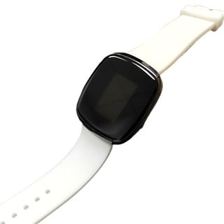 ZSN-1053 Digitaluhr, leuchtende LED-Touch-Steuerung, tragbare Digitalanzeige-Armbanduhr zum Laufen-B Weiß