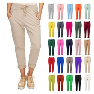 Wendy Trendy Jogger Pants Damen Jogger Hose Baggy in vielen verschiedenen Farben lila M