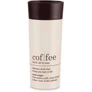 Tchibo - Kaffee-to-go-Becher - beige