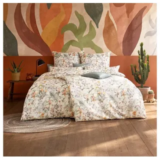 Estella Cordula unifarben apricot 155 x 220 cm + 80 x 80 cm