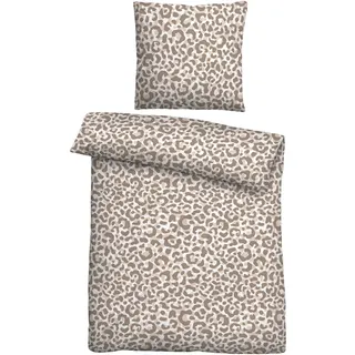 Castell 20761 Seersucker Taupe 155 x 220 cm + 2 x 80 x 80 cm