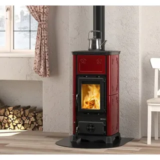 La Nordica Kaminofen Emiliana bordeaux 6,5 KW
