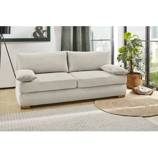 Jockenhöfer Schlafsofa Polyester 2-Sitzer Beige